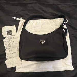 PRADA 2000 Nylon Re-Edition Black